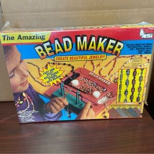 The Amazing Bead Maker Sealed New Vintage 1994 Girls Crafts Southwestern Jewelry